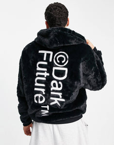 Dark Future oversized faux fur