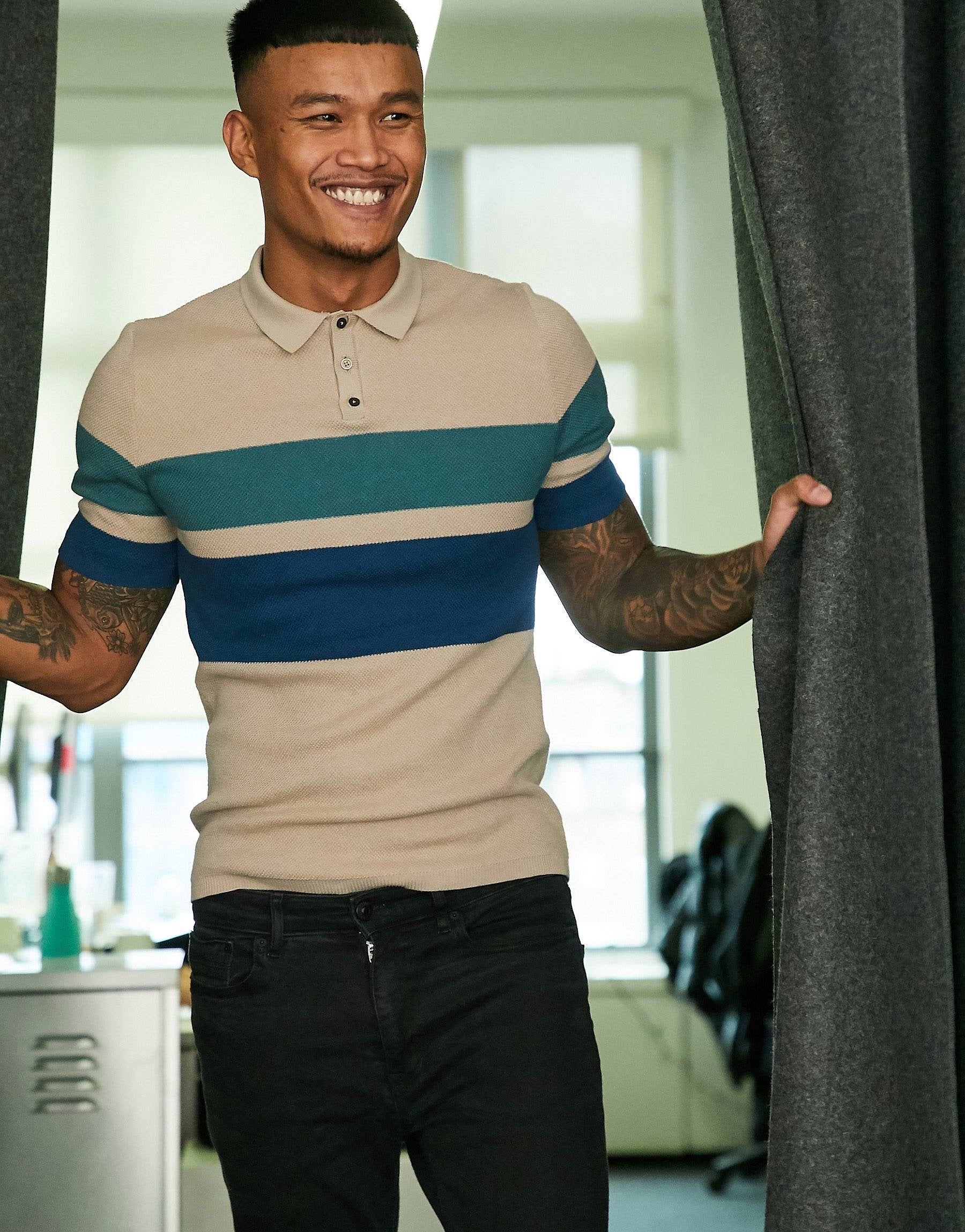 Maic Knitted textured - Polo