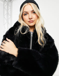 Weekday faux fur jacket