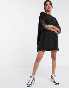 Fustan Oversized lace