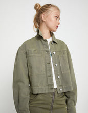 Load image into Gallery viewer, Jakne Denim - in khaki