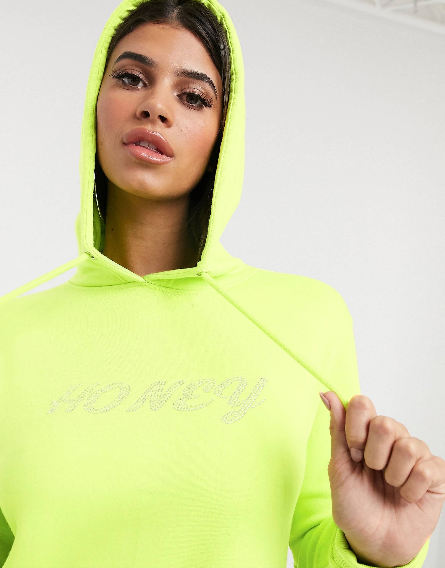 Fustan Hoody - Neon Green