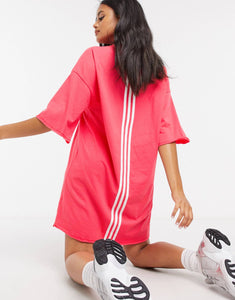 Fustan adidas Recycled cotton oversized