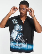 Load image into Gallery viewer, HUF shirt black dice print