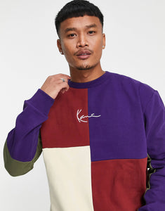 Karl Kani signature block sweatshirt