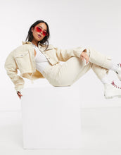 Load image into Gallery viewer, Jakne Denim in ecru