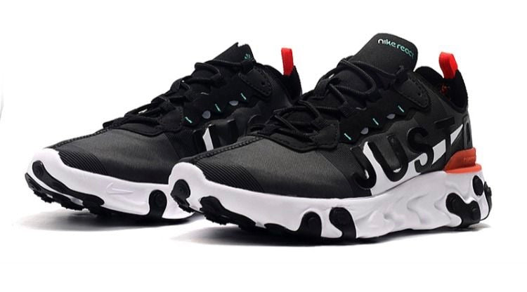 nike reacts black and turquoise