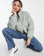 Load image into Gallery viewer, Sixth June oversized puffer jacket mint