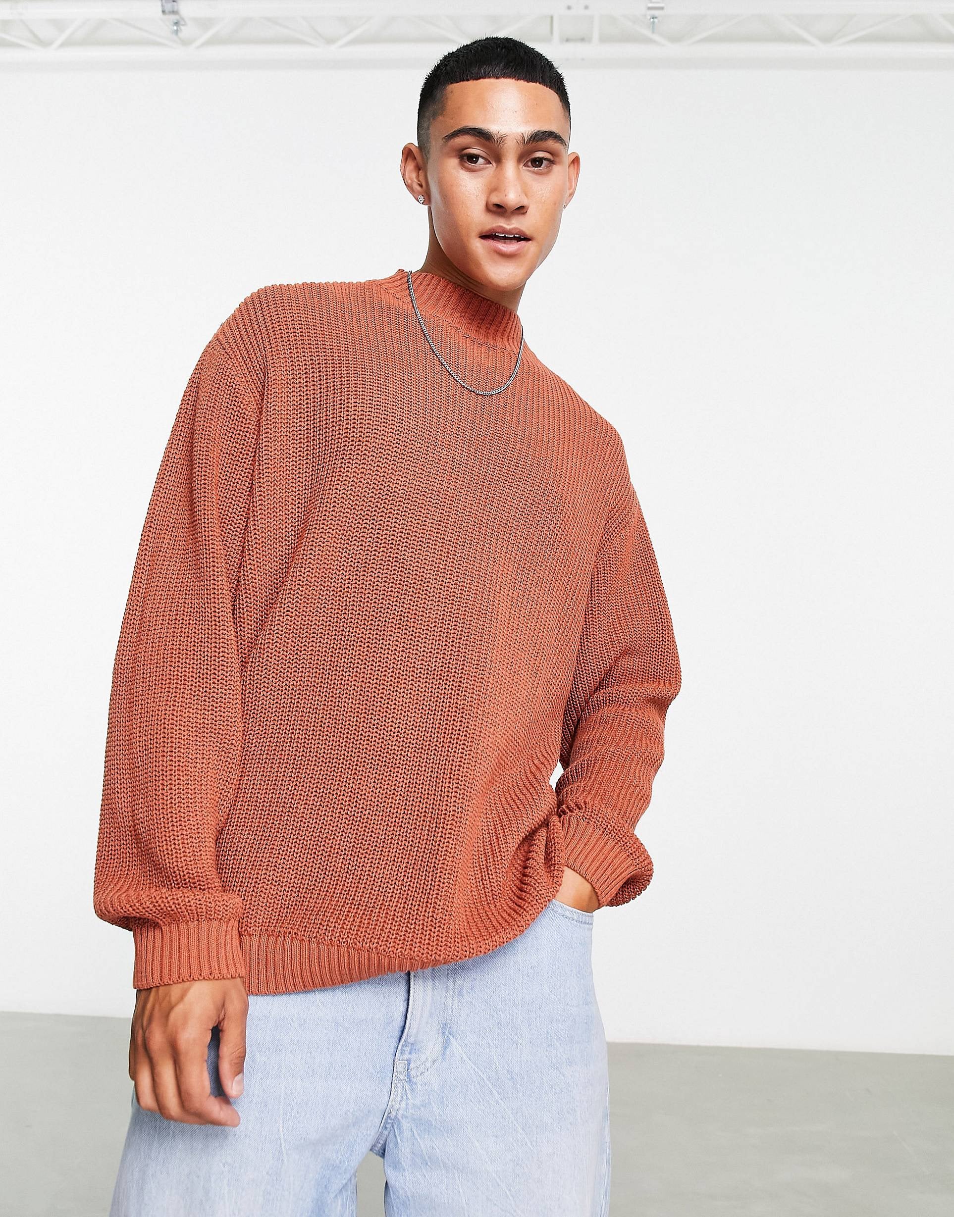 Jumper oversized burgundy