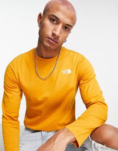 The North Face Redbox t-shirt yellow