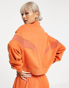 Nike Air fleece tracksuit in orange