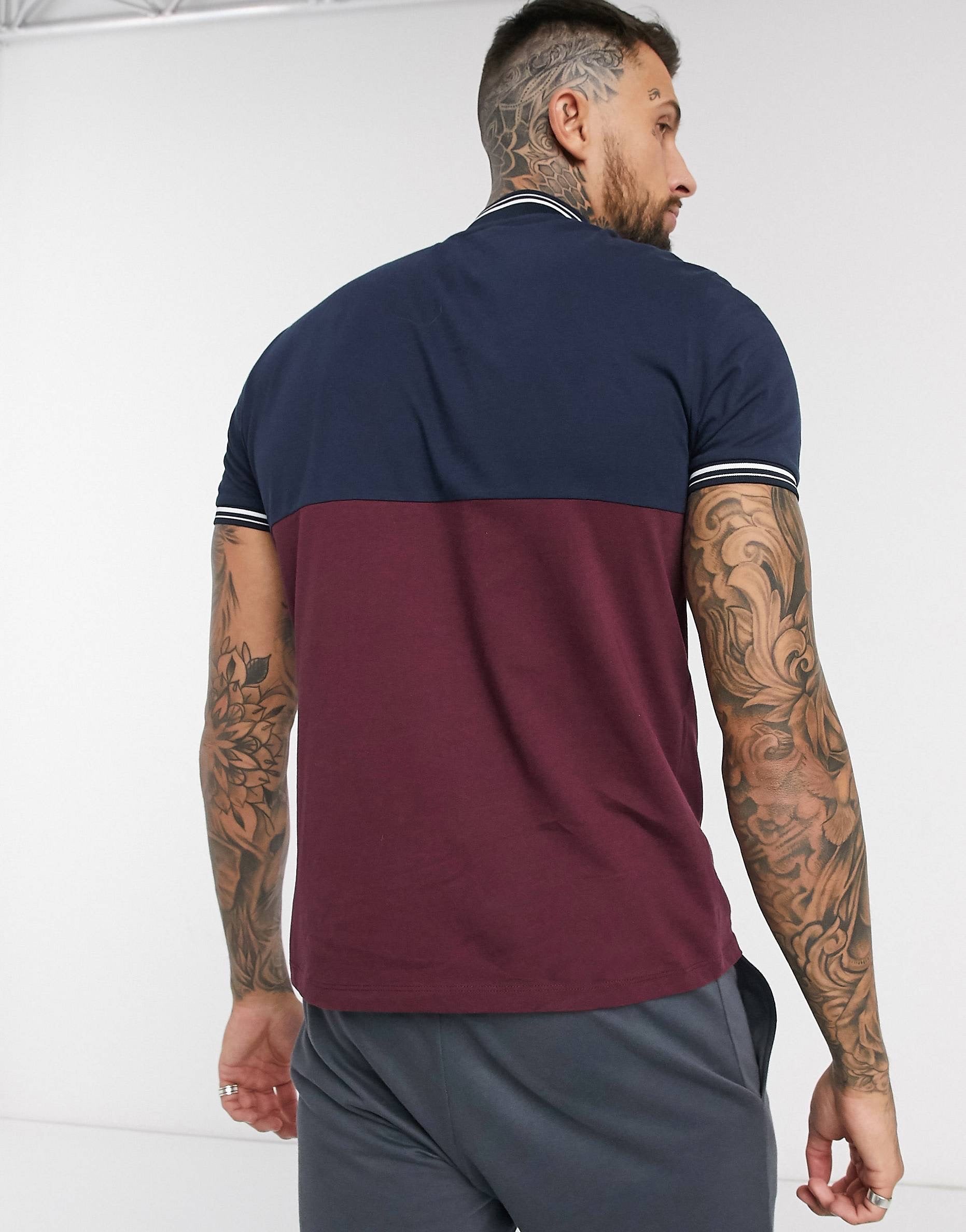 Maic Tipping in Burgundy