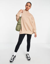 Load image into Gallery viewer, Nike mini swoosh oversized brown