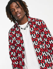 Load image into Gallery viewer, HUGO Ero3 slim fit shirt red