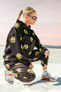 All Over Spray Face Print Tracksuit