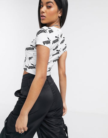 Maic Puma repeat Logo - White