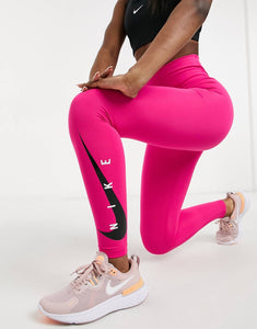 Nike Swoosh leggings pink