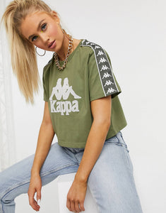 Maicë Kappa cropped in khaki