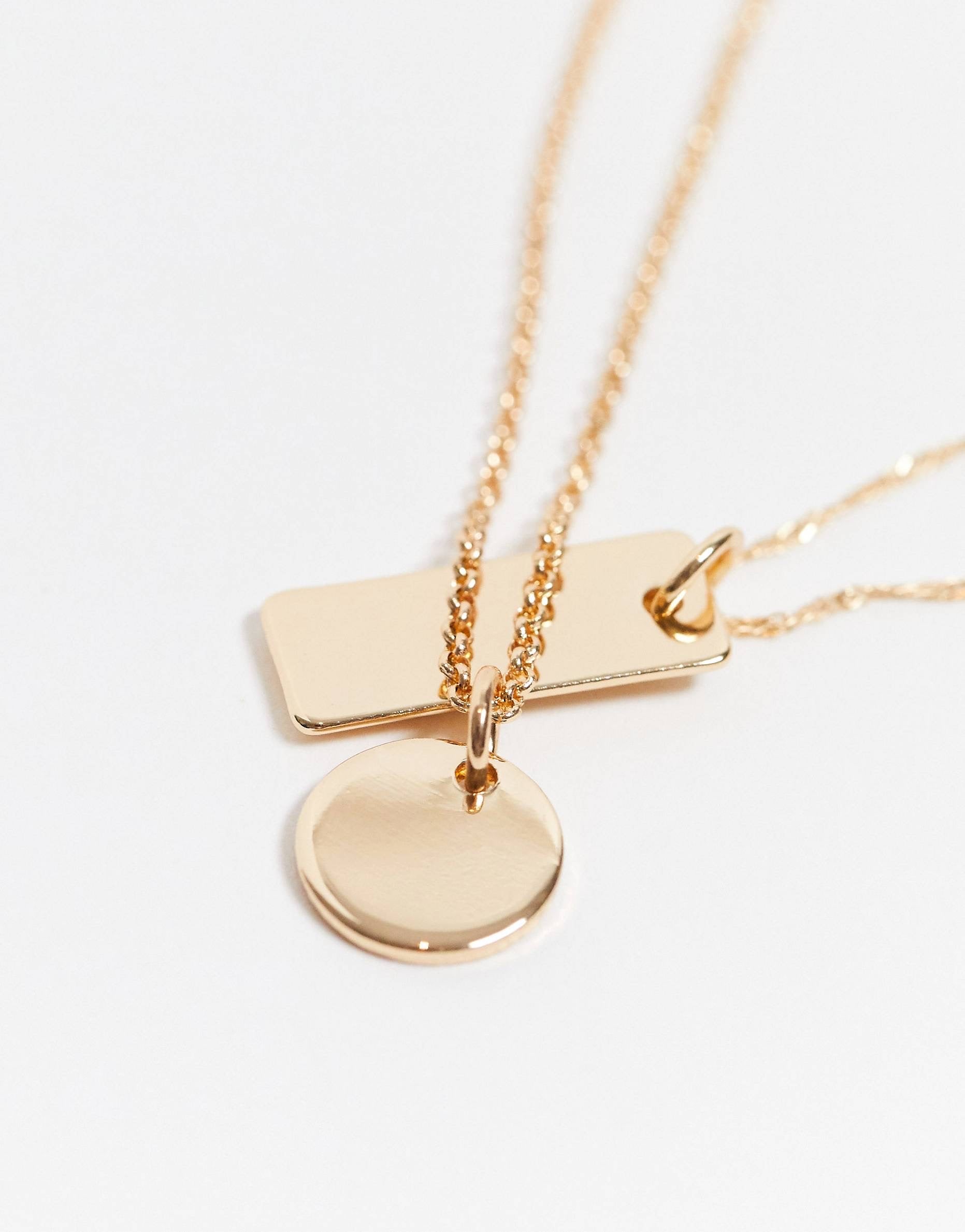 Weekda necklace gold - Jewelry