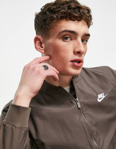 Nike unlined bomber jacket brown