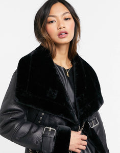 River Island faux jacket