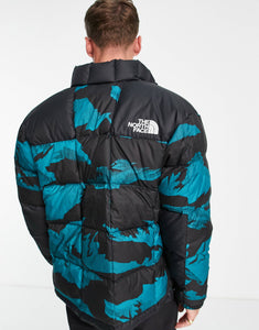 The North Face puffer jacket teal mountain