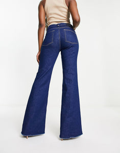 BOSS Orange FRIDA 70s jeans medium blue