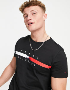 Tommy Hilfiger global stripe  black