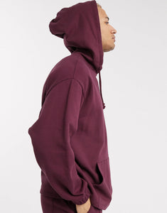 Tracksuit oversized - in Burgundy