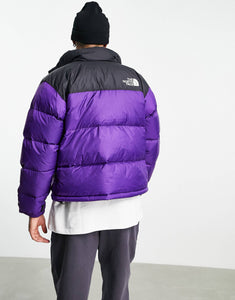 The North Face Nuptse jacket purple