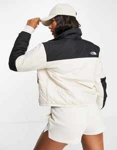 The North Face puffer jacket beige