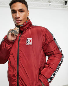 Karl Kani puffer jacket multi