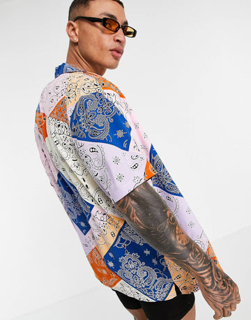 Shirt in paisley print