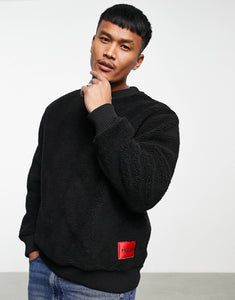 Hugo Deddy borg sweat black