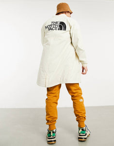 The North Face Telegraphic Coaches jacket in cream