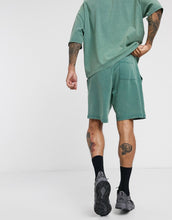 Load image into Gallery viewer, Set Co-ord Green Acid Wash oversized - Maicë dhe Shorce