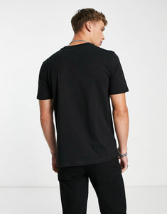 HUGO Dumex box outline logo t-shirt black