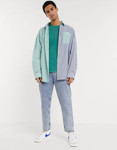 Maic relaxed - teal acid wash