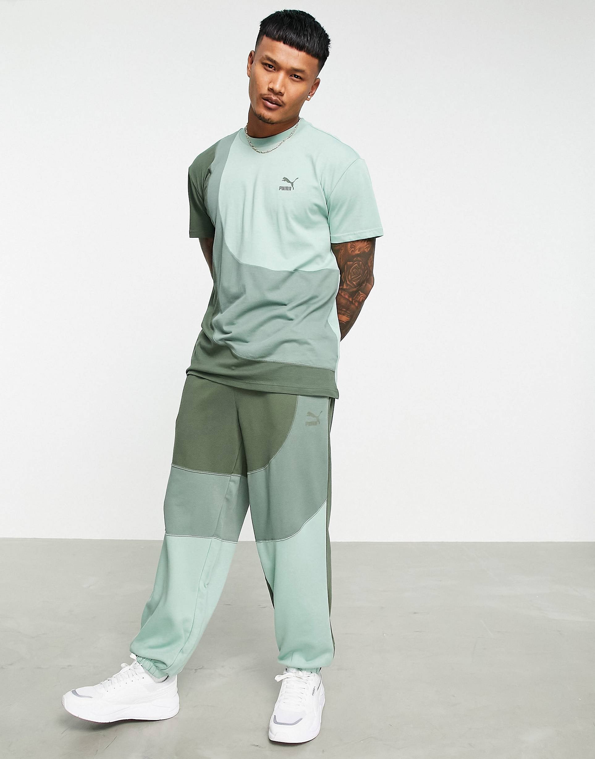 Set Puma convey green colorblock