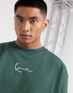 Bluzë Karl Kani Signature - in green