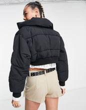 Load image into Gallery viewer, Sixth June oversized cropped puffer jacket