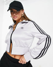 Load image into Gallery viewer, adidas Originals track top silver
