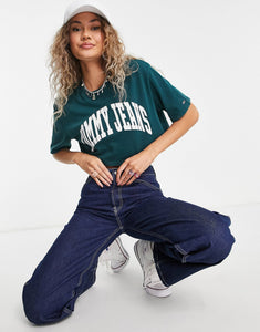 Tommy Jeans oversized t-shirt green