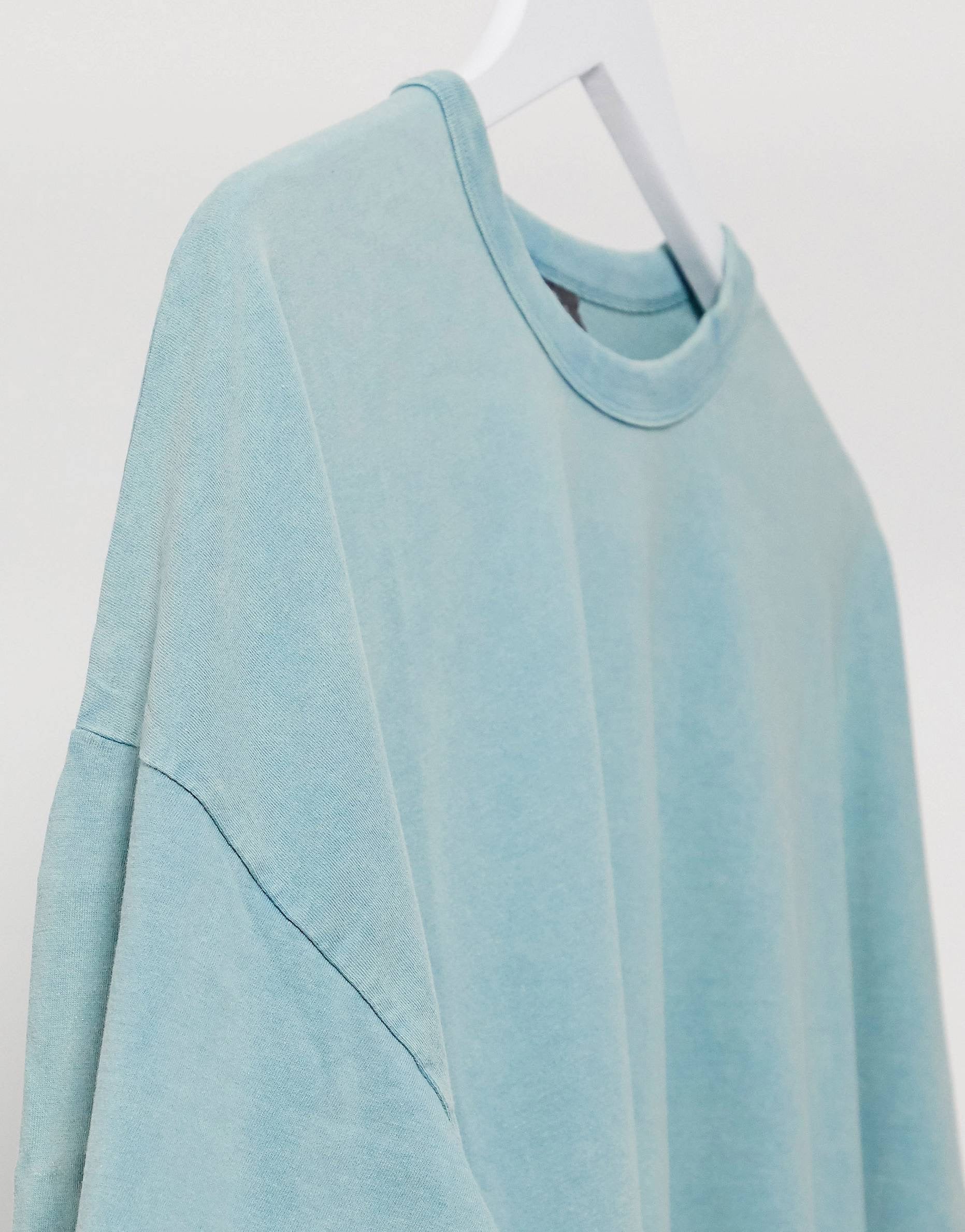 Maic Blue acid wash - oversized