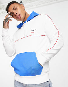 Puma CLSX hoodie white