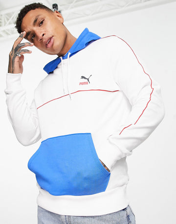 Puma CLSX hoodie white
