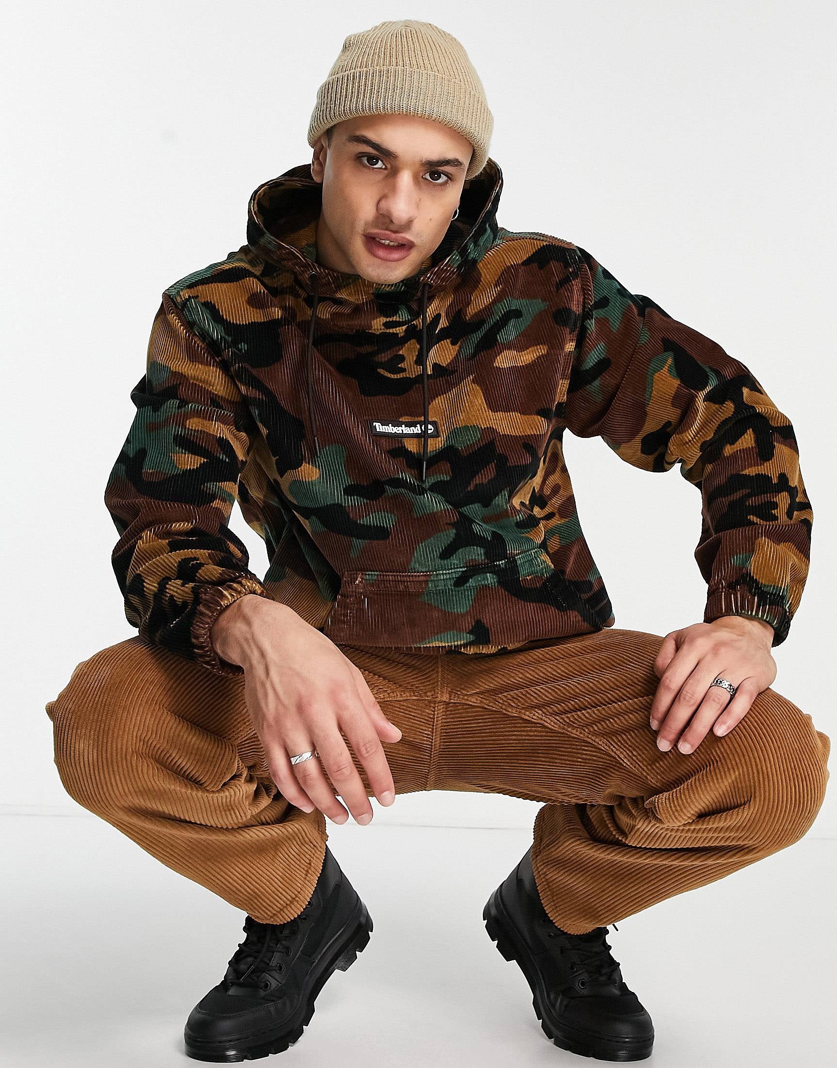 Timberland sale camo hoodie