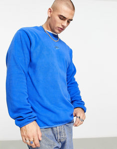 Nike Club polar fleece sweatshirt royal blue