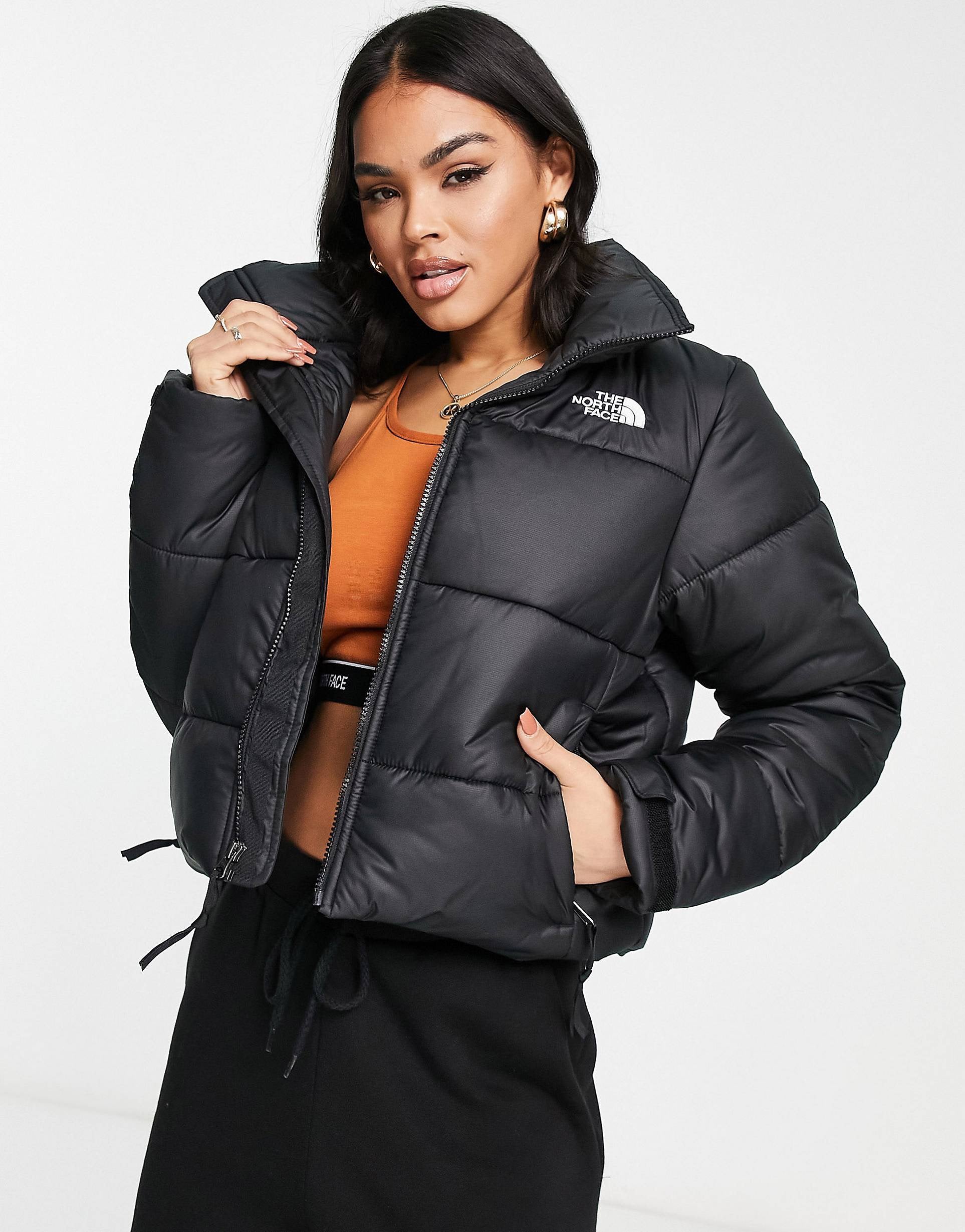 The North Face puffer jacket black