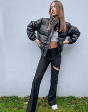 Load image into Gallery viewer, Urban Bliss puffer jacket in black